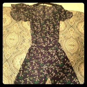 New! Small Jumpsuit - Michael Kors - Boho Fleur